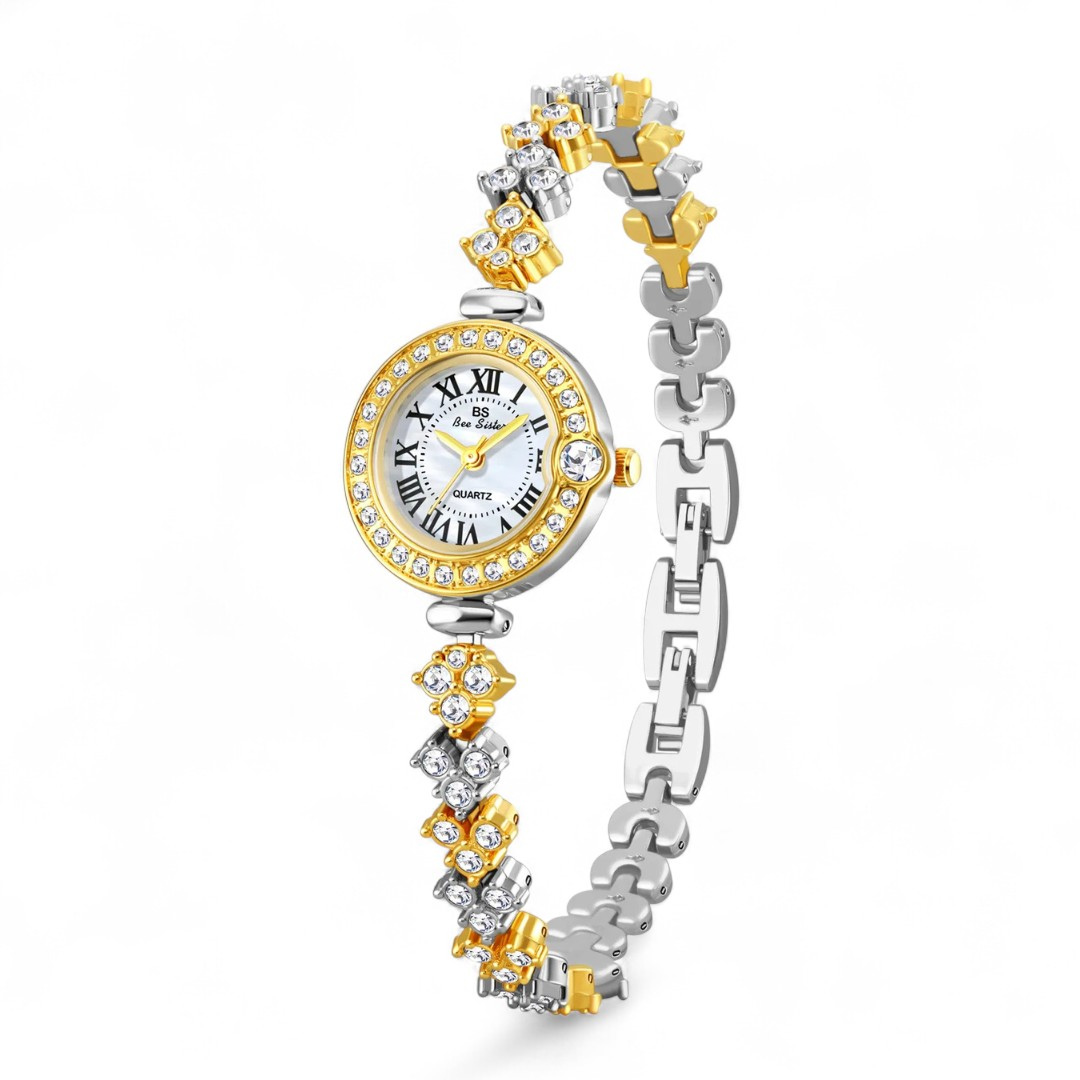 Radiant Moments Crystal Bracelet Watch