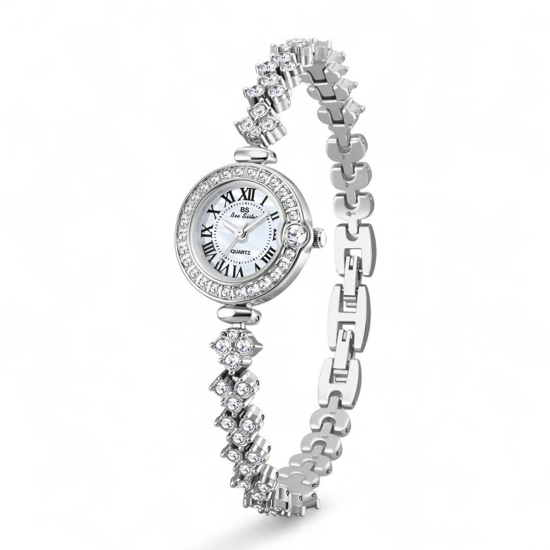 Radiant Moments Crystal Bracelet Watch