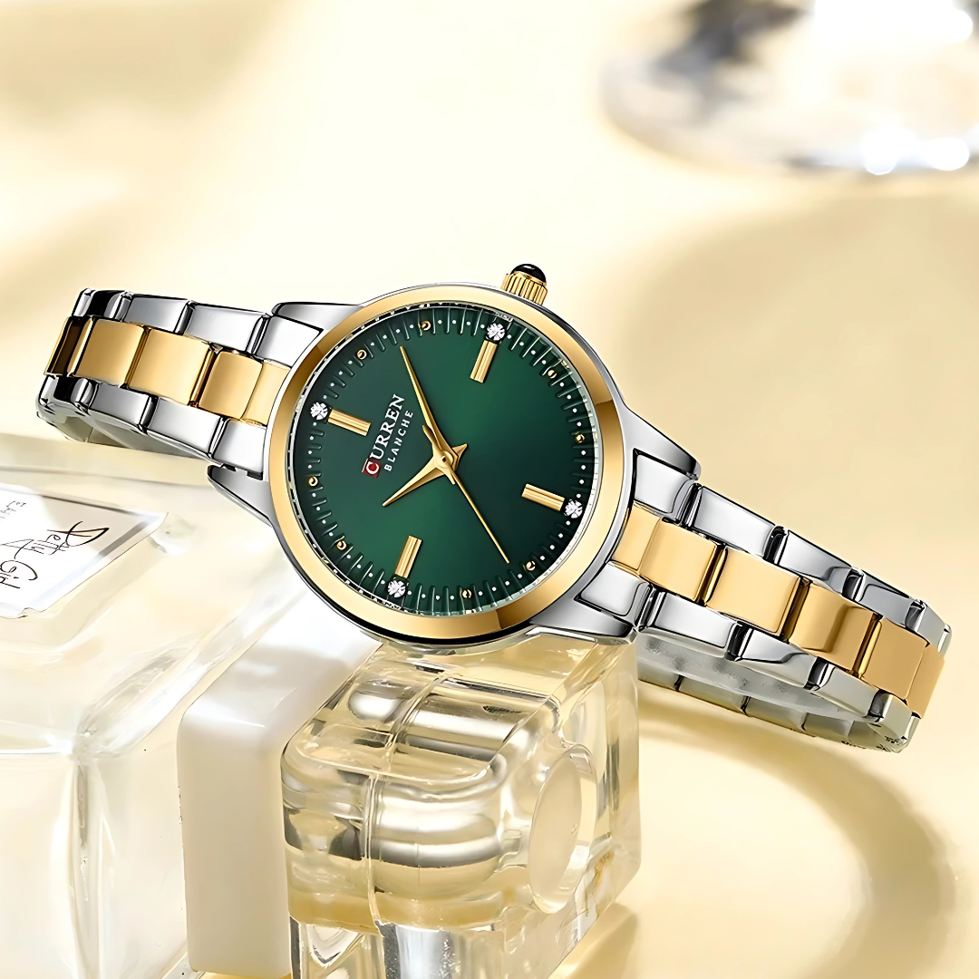Geneva Classic Crystal Accent Watch