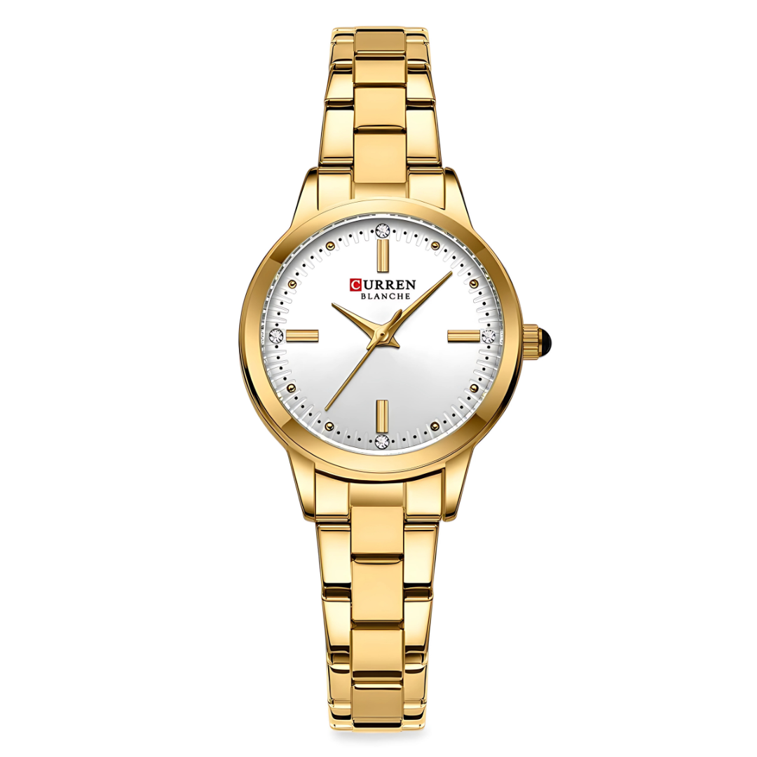 Geneva Classic Crystal Accent Watch