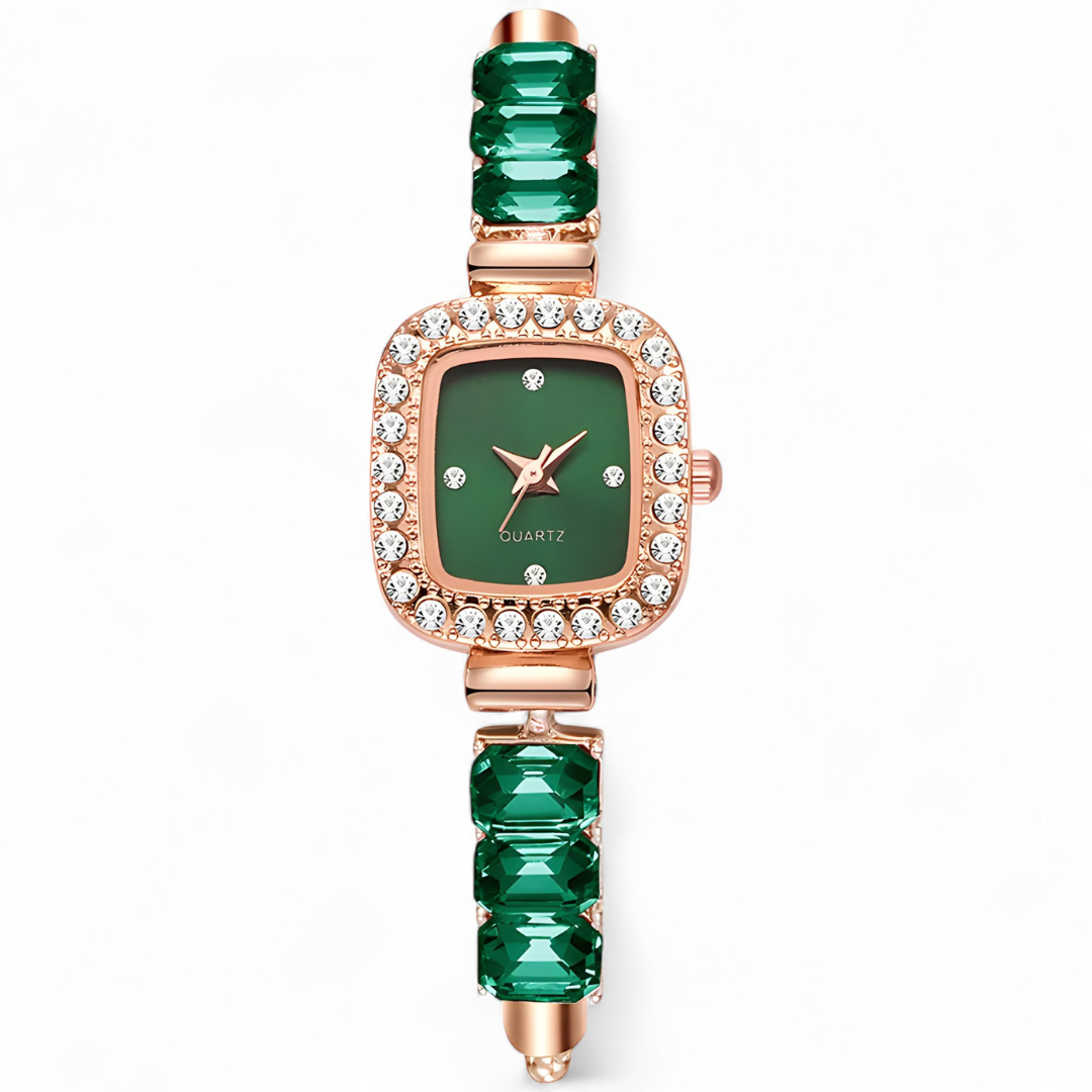 Brilliant Reflections Crystal Bracelet Watch