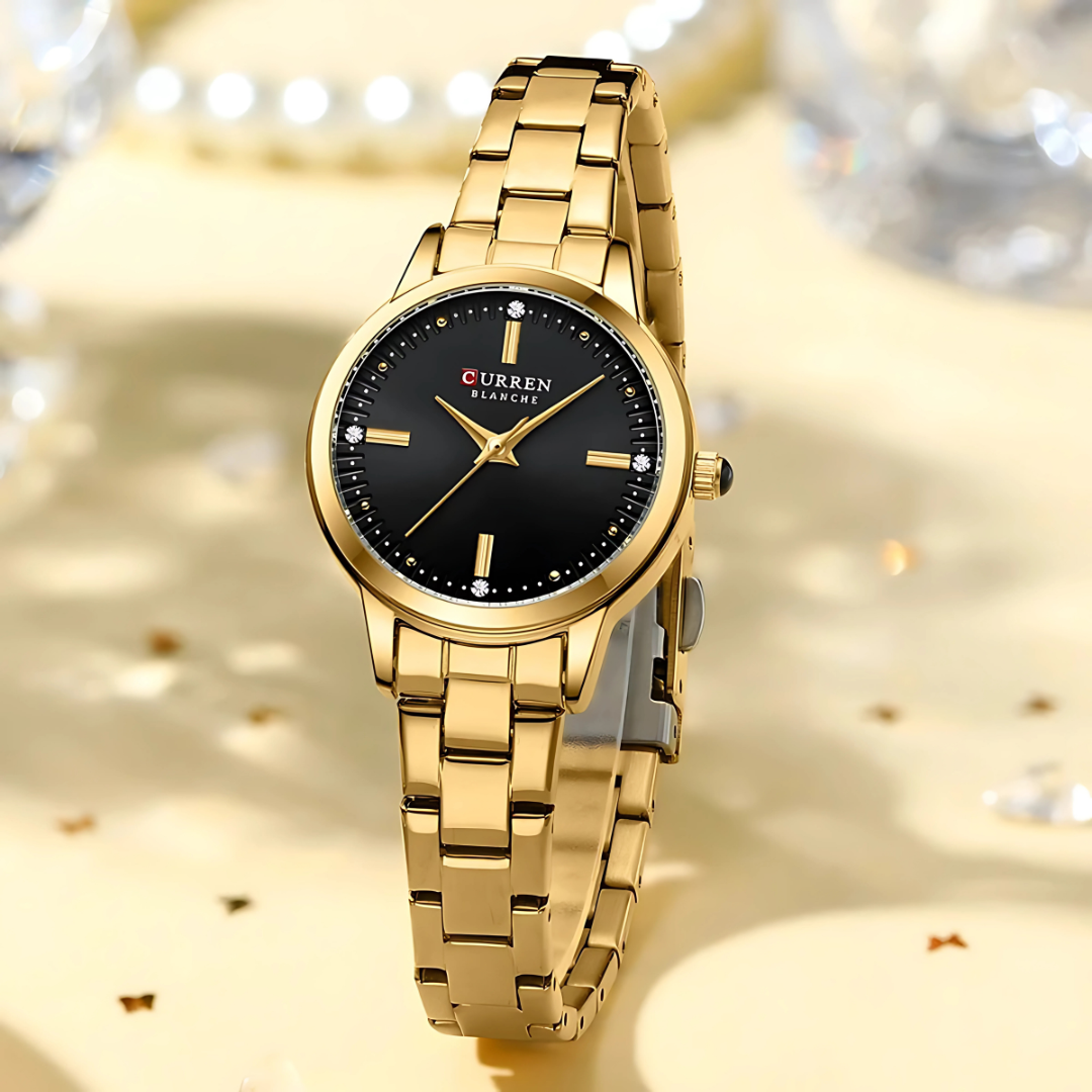 Geneva Classic Crystal Accent Watch