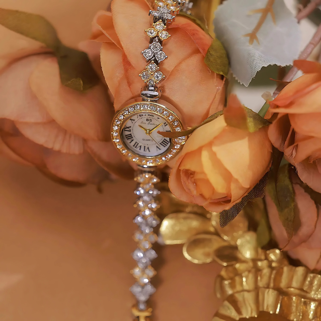 Radiant Moments Crystal Bracelet Watch