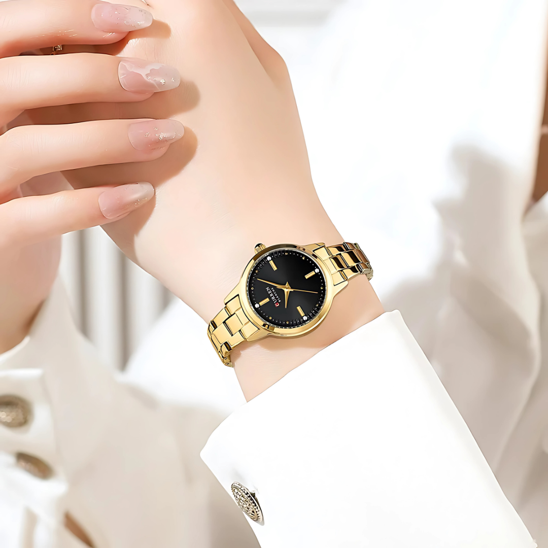 Geneva Classic Crystal Accent Watch