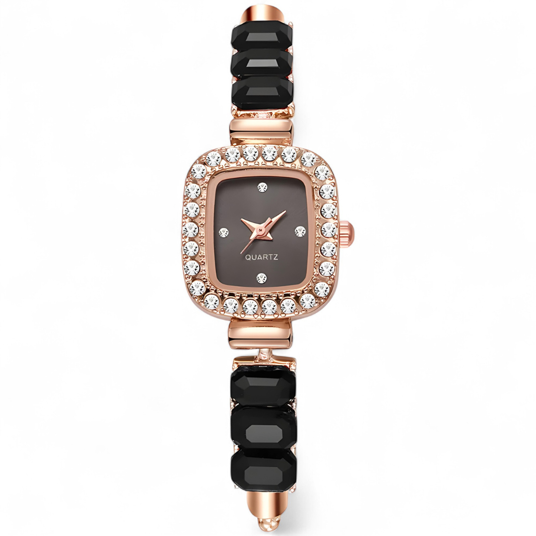 Brilliant Reflections Crystal Bracelet Watch
