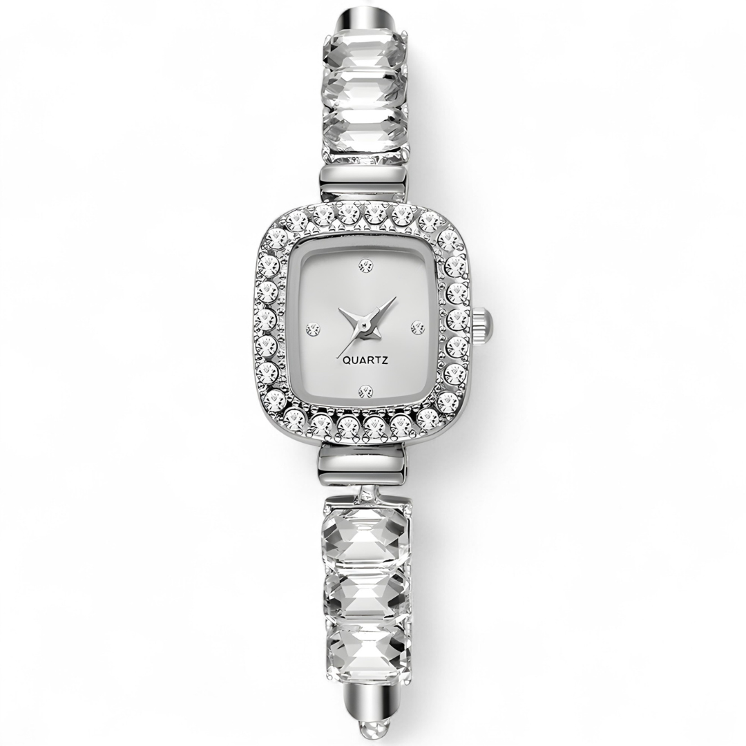 Brilliant Reflections Crystal Bracelet Watch