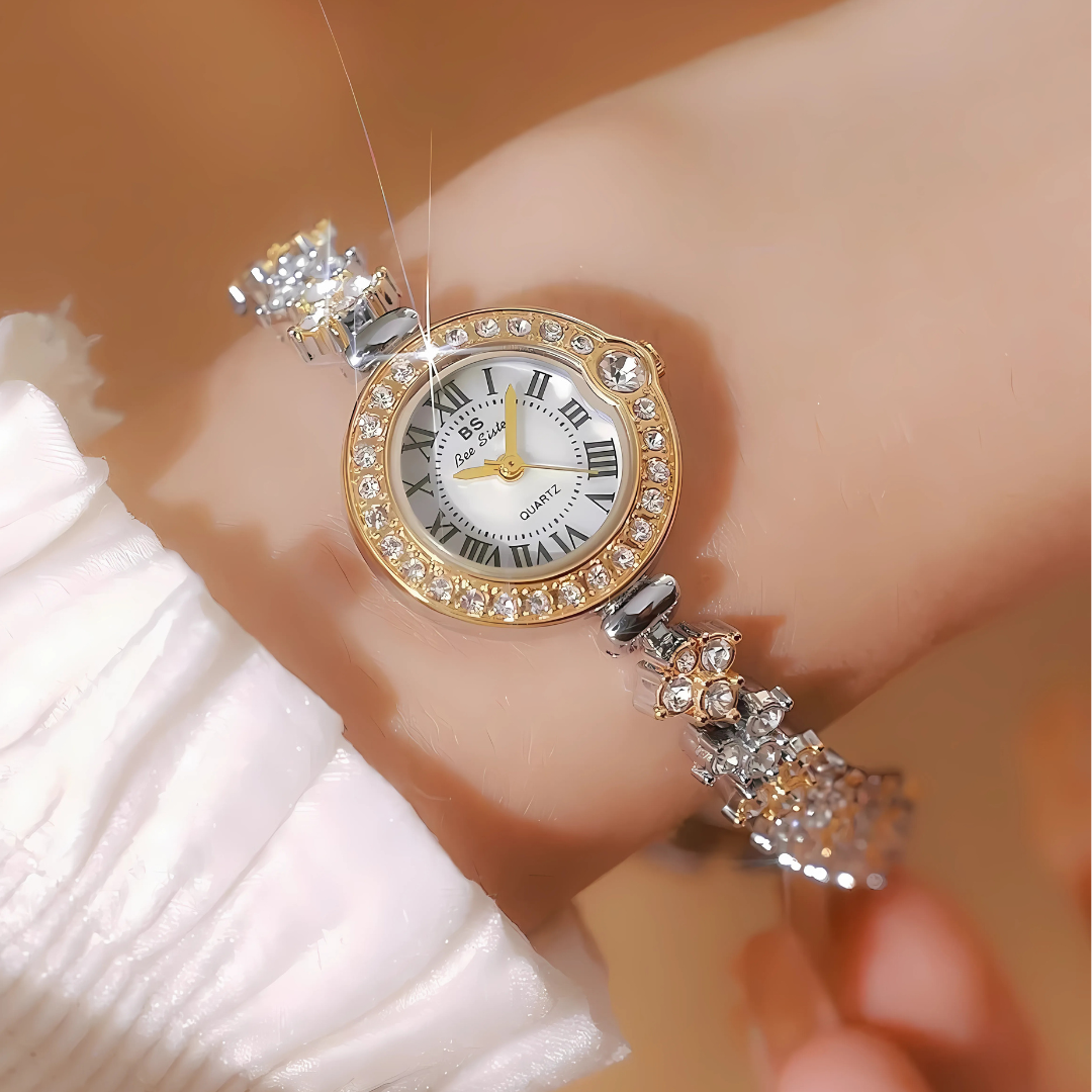 Radiant Moments Crystal Bracelet Watch