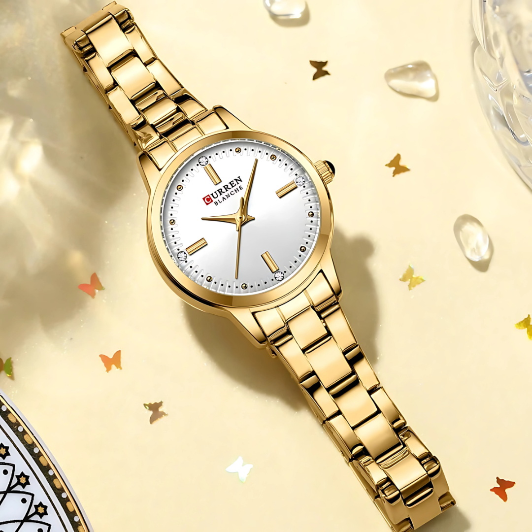 Geneva Classic Crystal Accent Watch