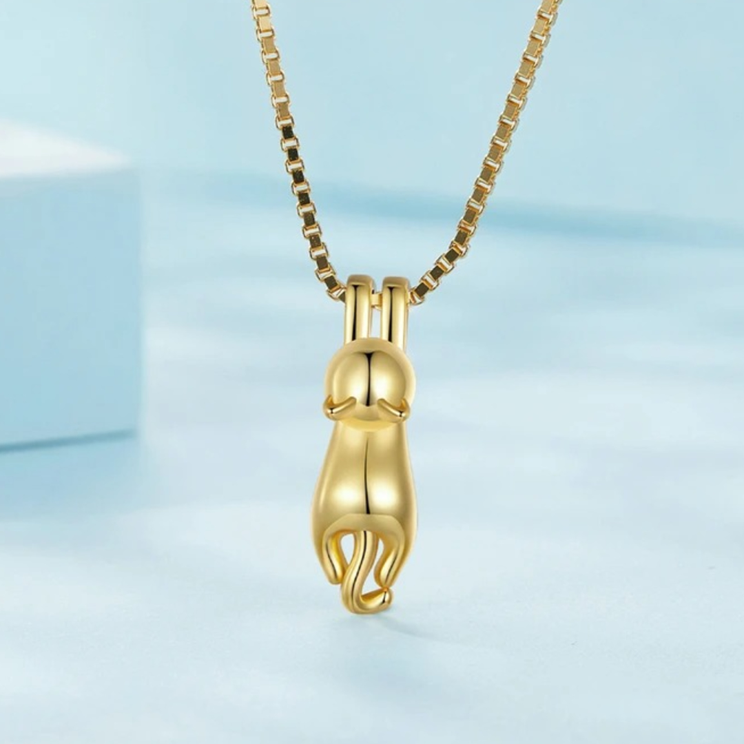 Bella Signature Cat Necklace | 925 Sterling Silver