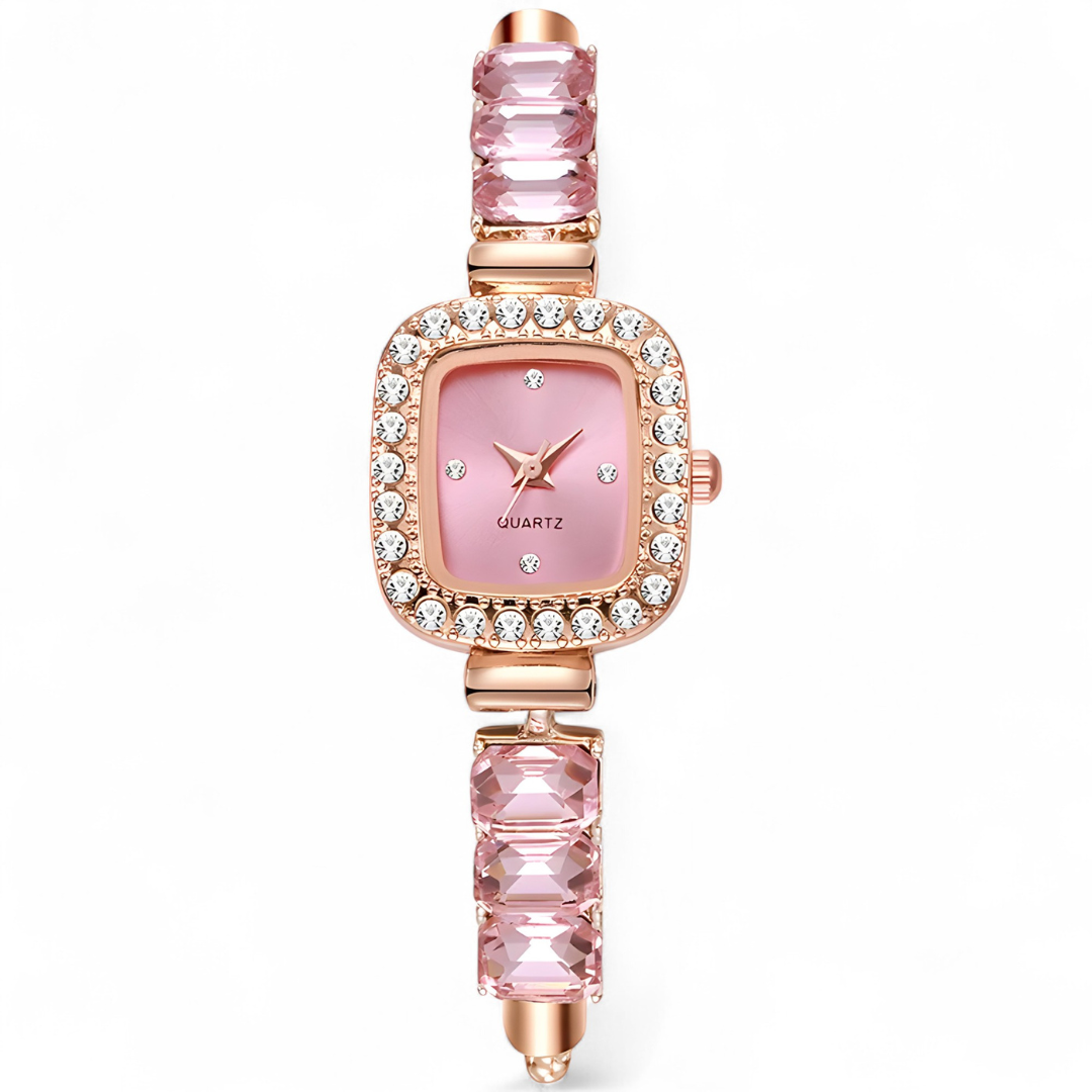 Brilliant Reflections Crystal Bracelet Watch