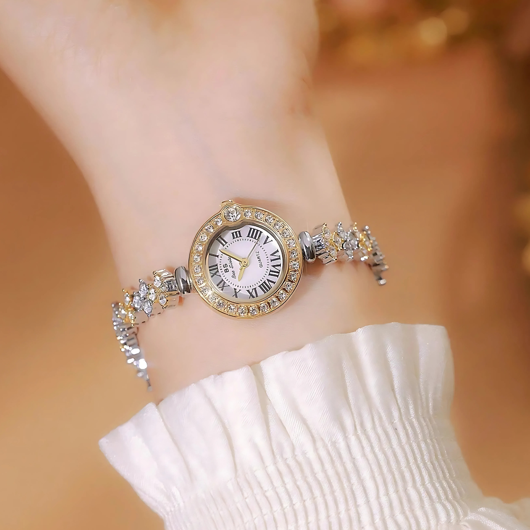 Radiant Moments Crystal Bracelet Watch