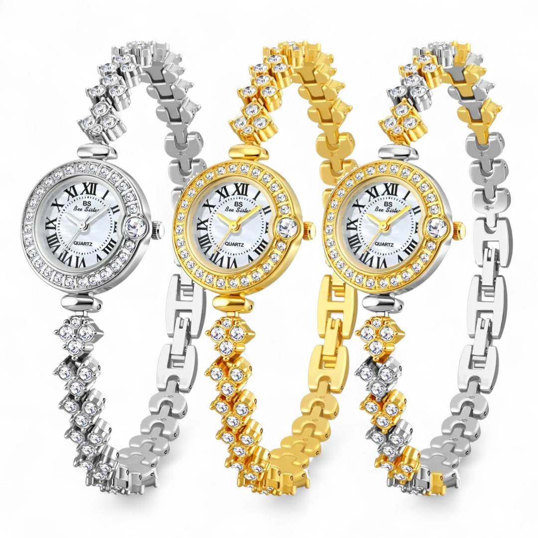 Radiant Moments Crystal Bracelet Watch