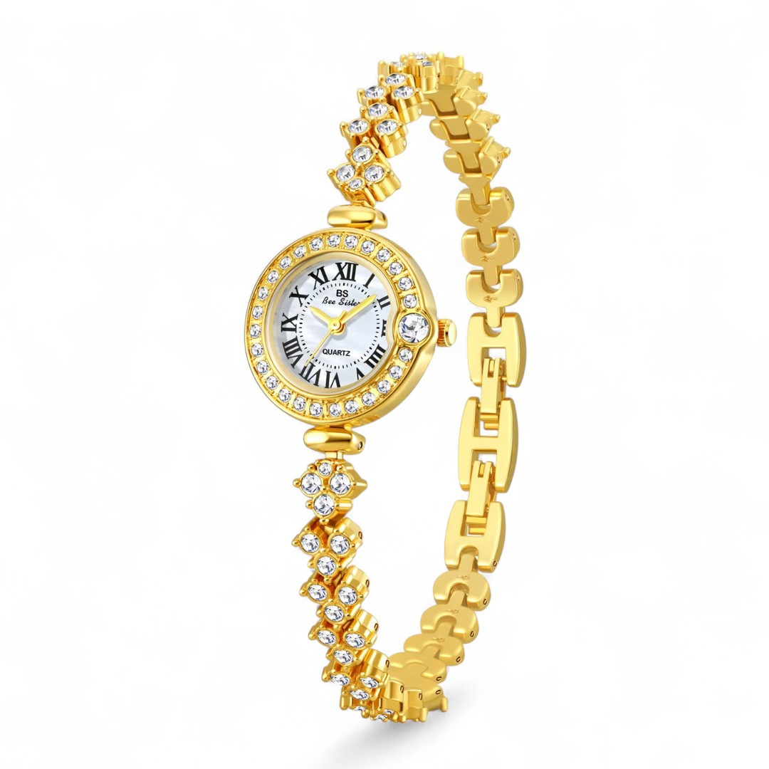 Radiant Moments Crystal Bracelet Watch