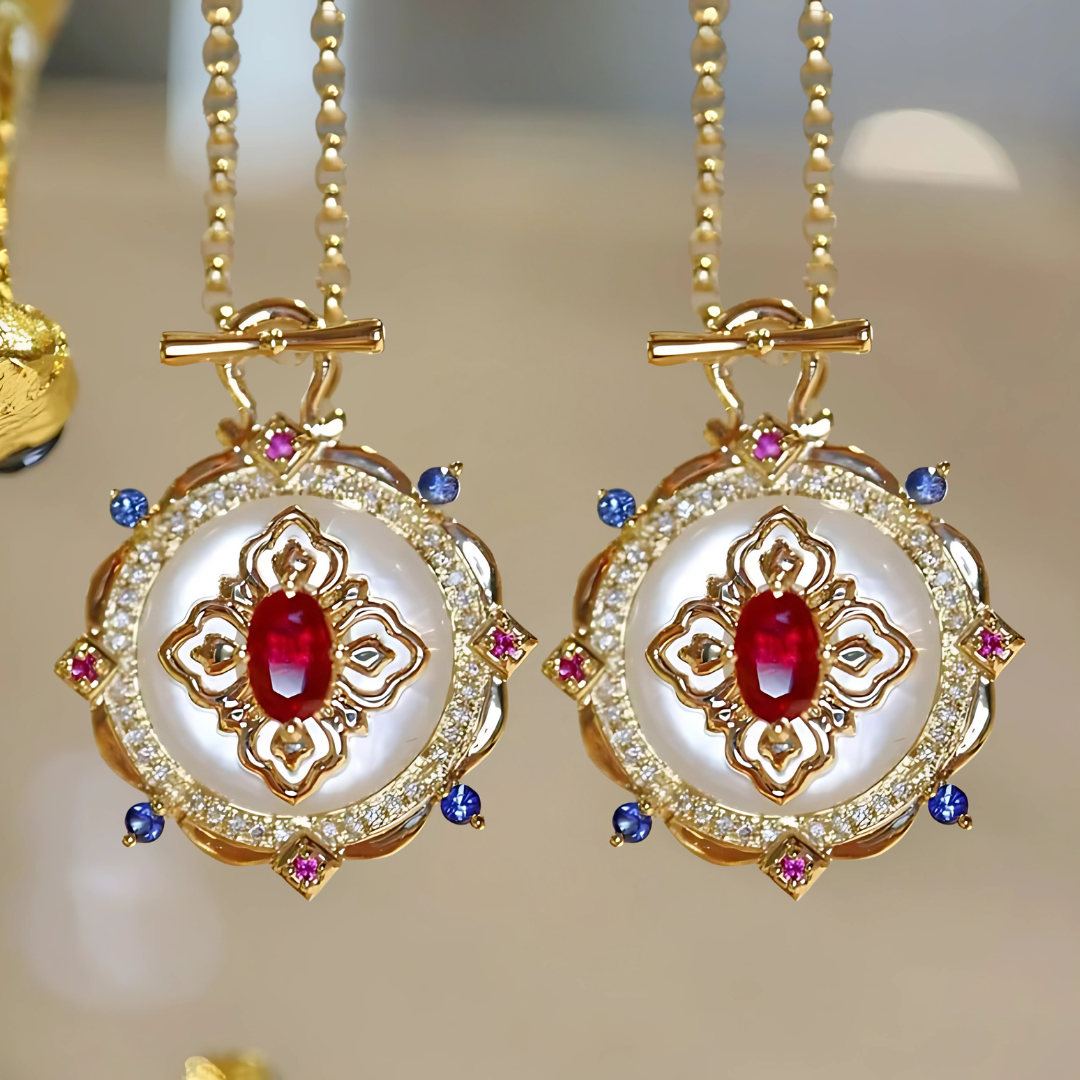 Radiant Heritage Pendant Necklace