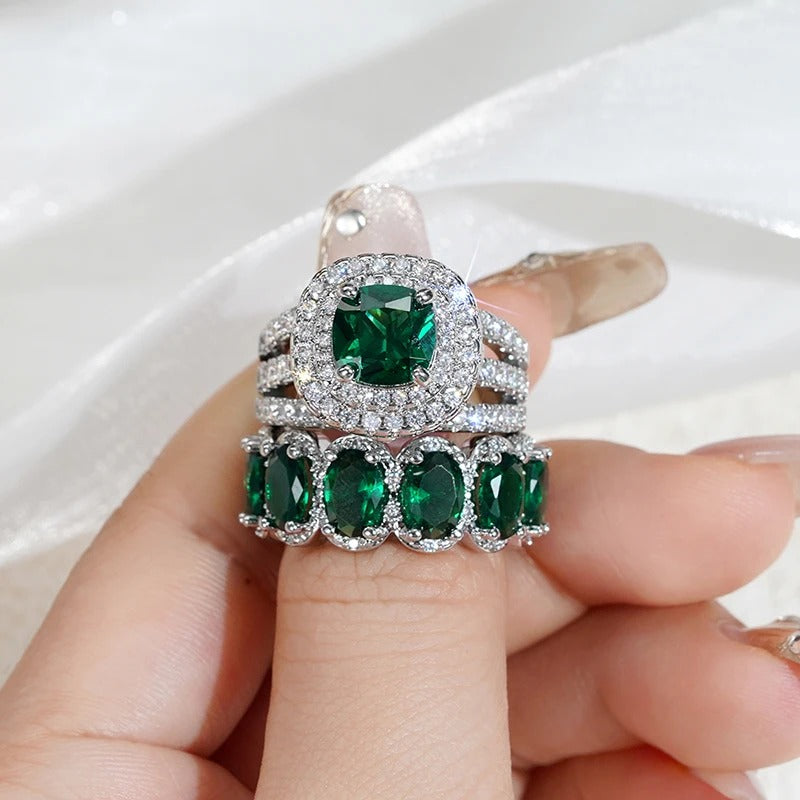 Legacy Heirloom Halo Ring Set