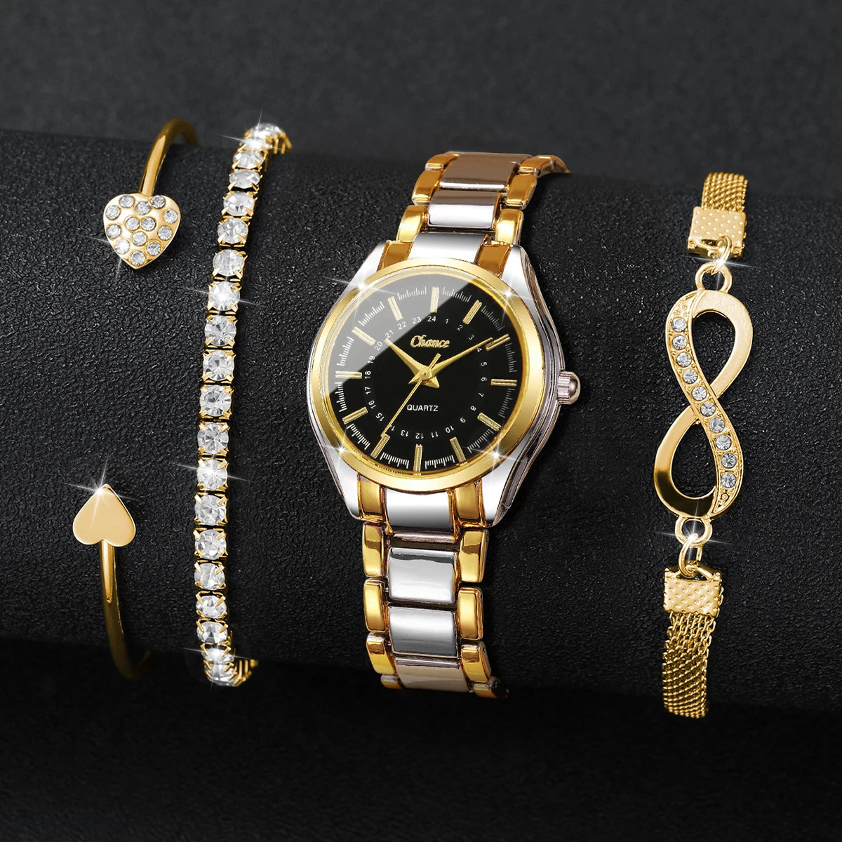 Radiant Moments Watch & Bracelet Set