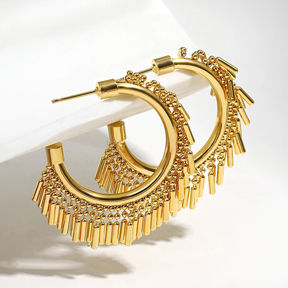 Sunset Shimmer Hoops