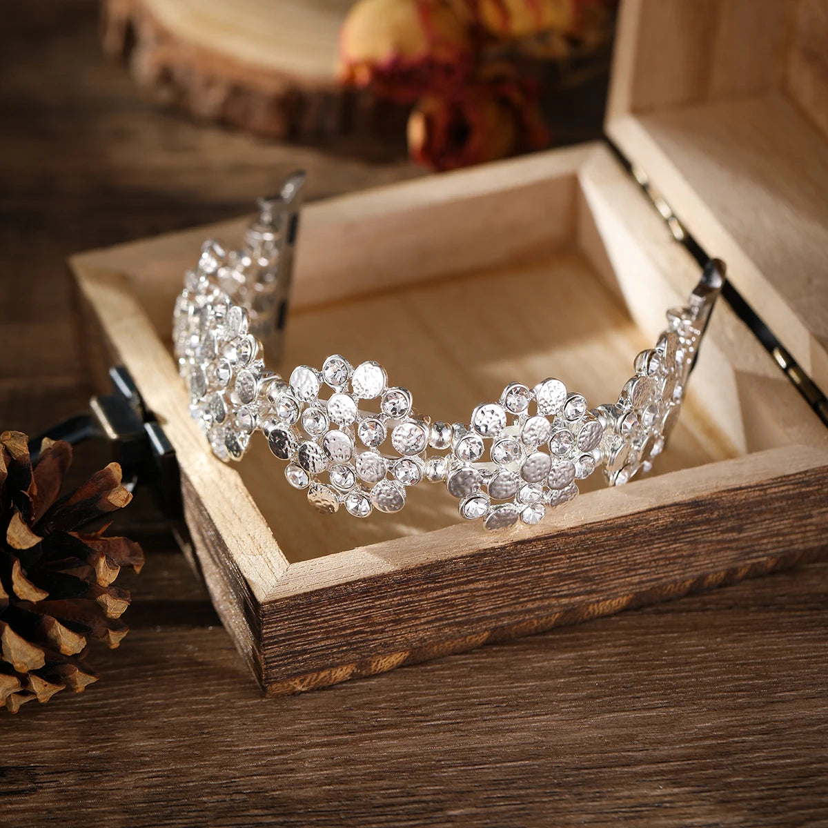 Crystal Cascade Apple Watch Band