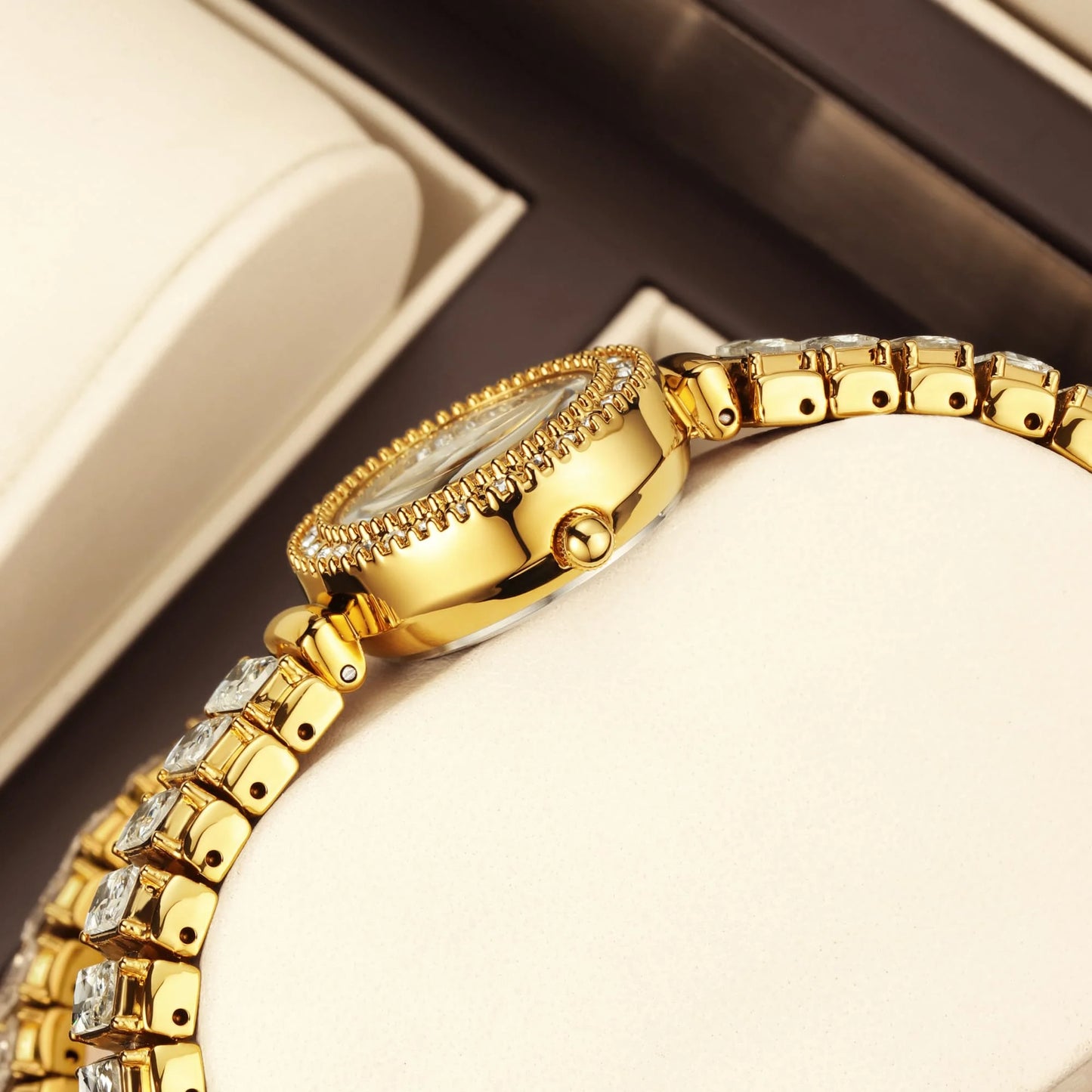 Valencia Baguette Wrap Watch