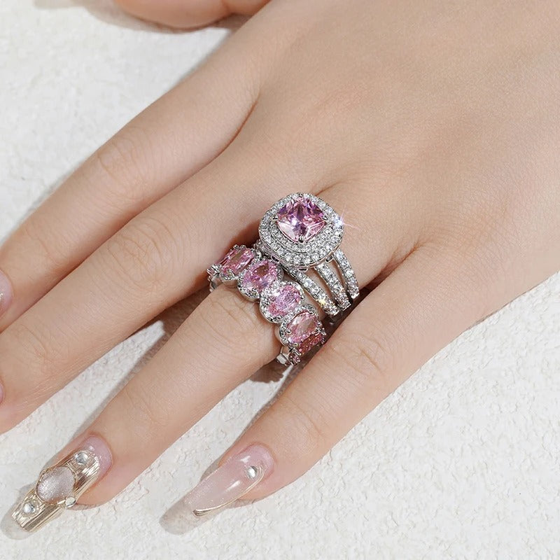 Legacy Heirloom Halo Ring Set