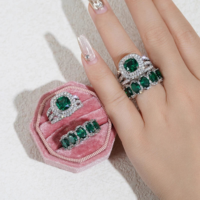 Legacy Heirloom Halo Ring Set