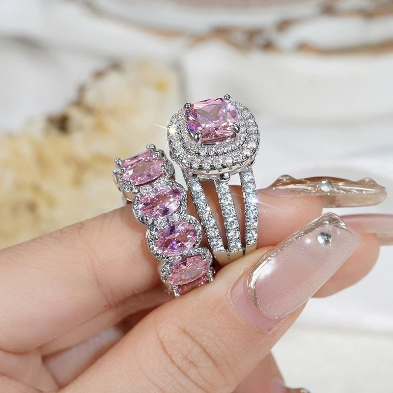 Legacy Heirloom Halo Ring Set
