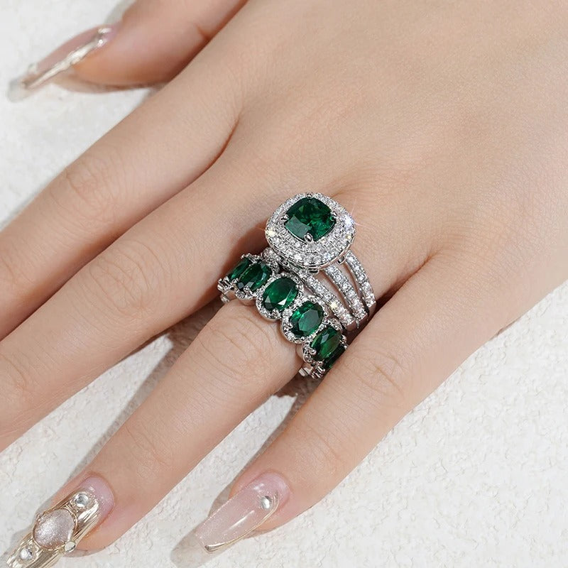 Legacy Heirloom Halo Ring Set