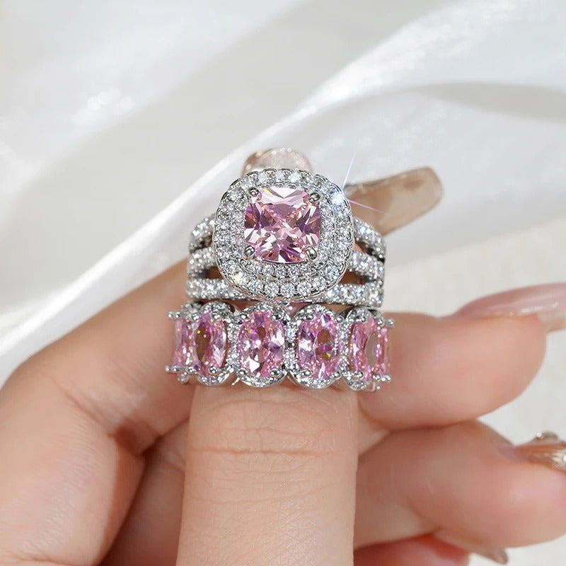 Legacy Heirloom Halo Ring Set