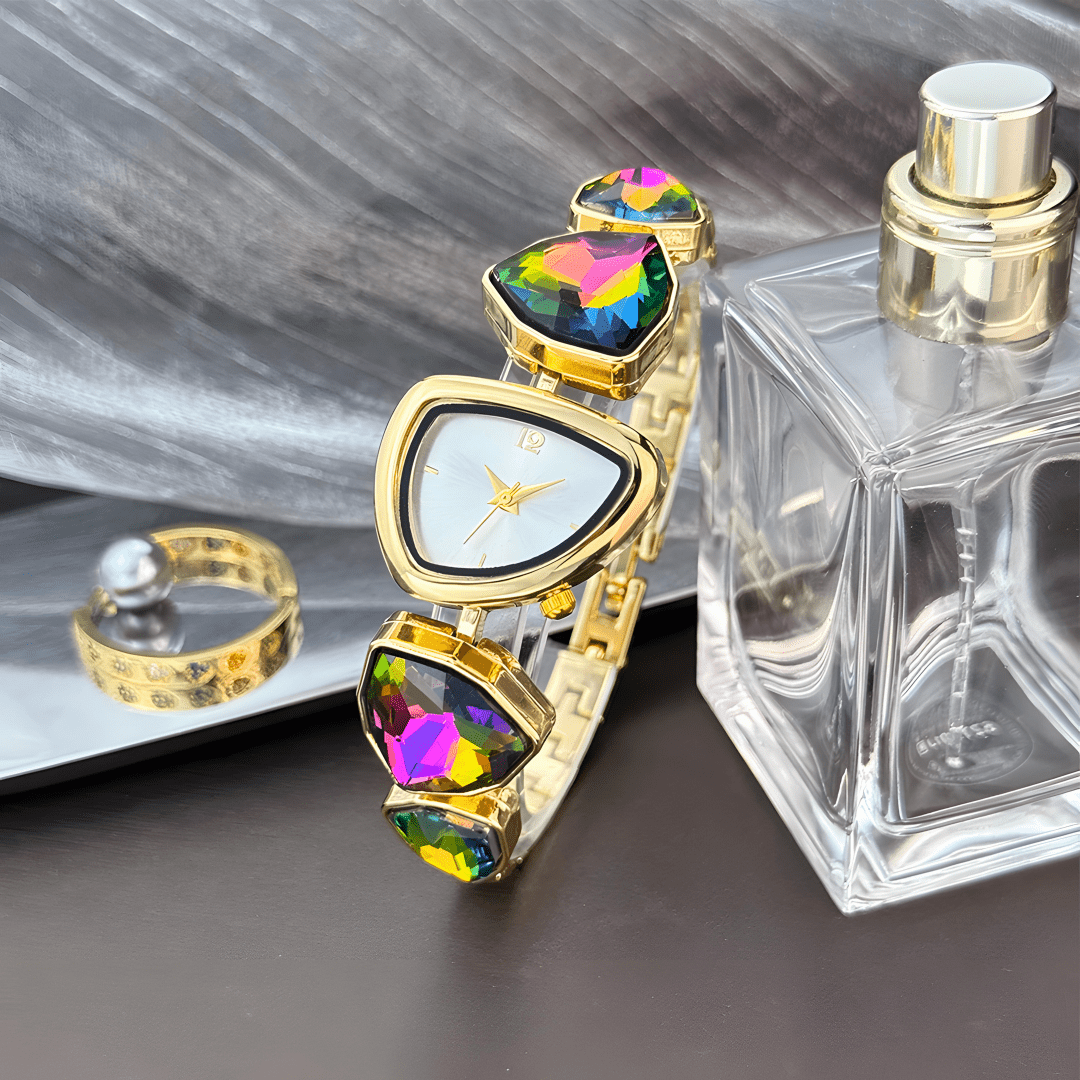 Brilliant Moments Oversized Crystal Watch - Dolbrook Jewelers