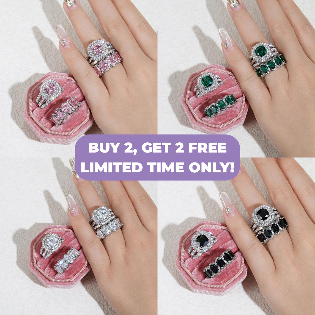 Legacy Heirloom Halo Ring Set
