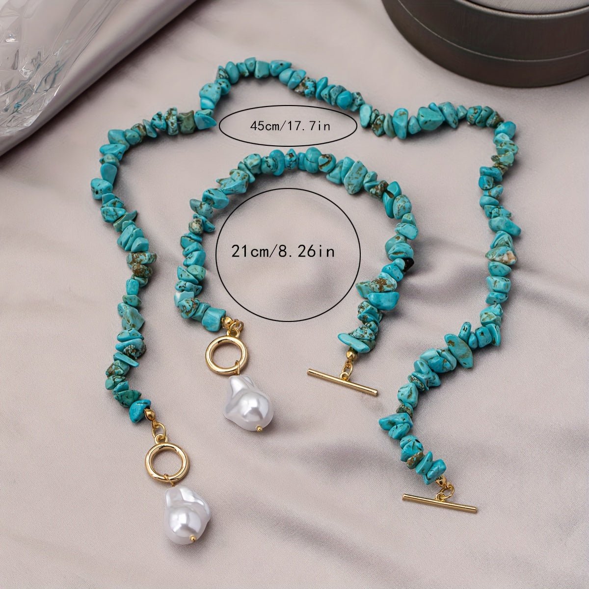 Ocean Kiss Turquoise & Pearl Collection - Dolbrook Jewelers