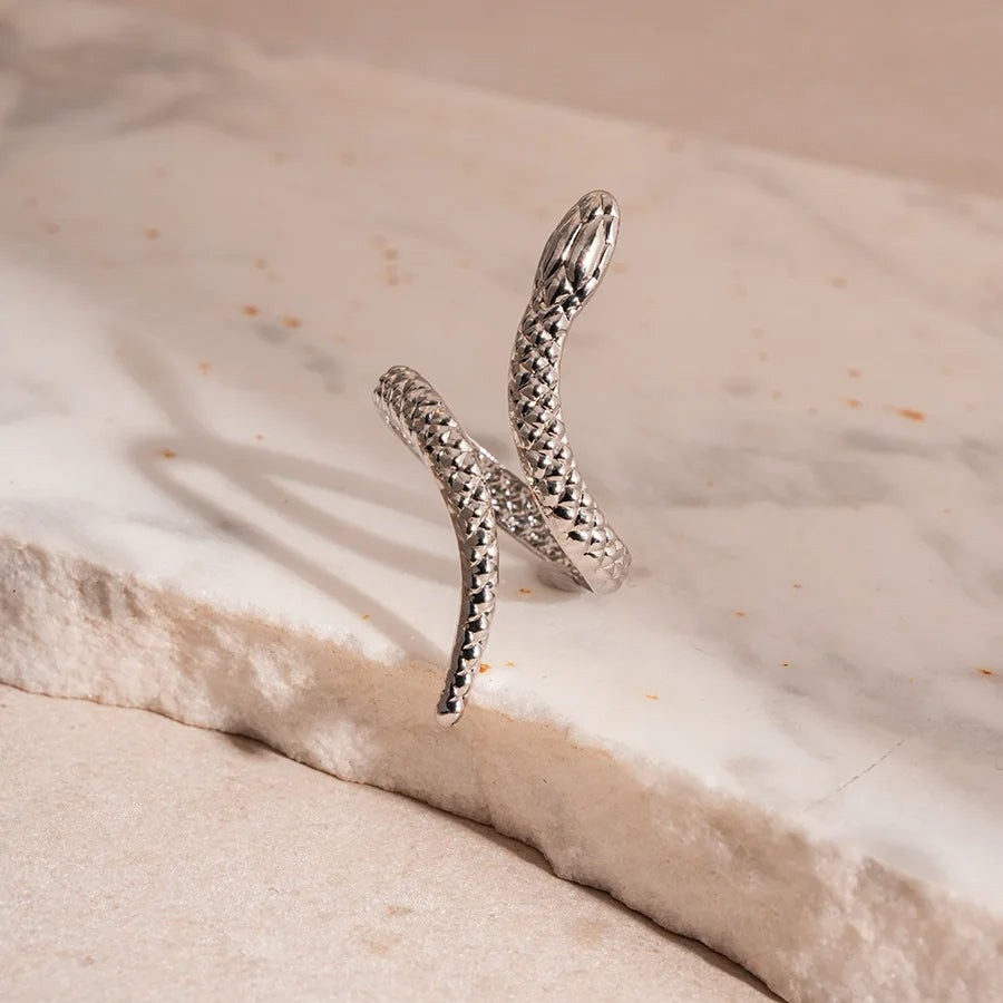 Serena Serpent Bracelet & Ring Set