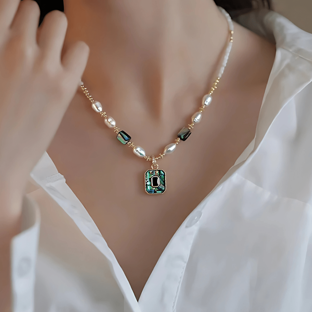 Royal Heritage Pearl & Emerald Heirloom Necklace - Dolbrook Jewelers