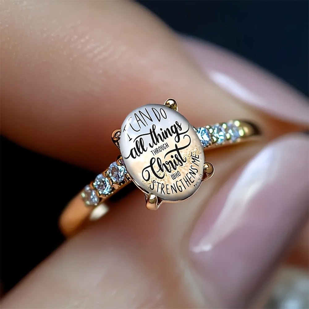 The Strength Within Ring | Philippians 4:13 - Dolbrook Jewelers