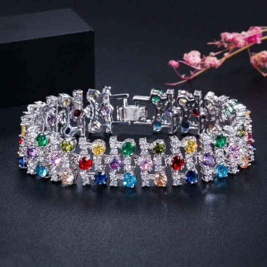 Valentina Tennis Bracelet