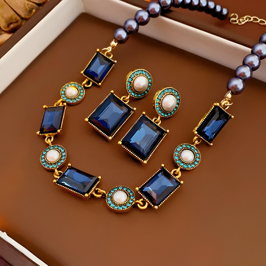 Ocean Depths Blue Gemstone Collection