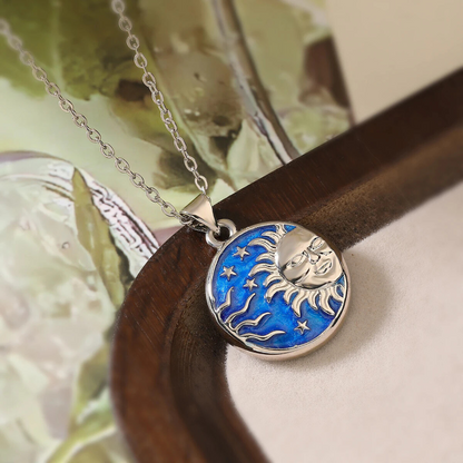 Sapphire Sky Celestial Necklace