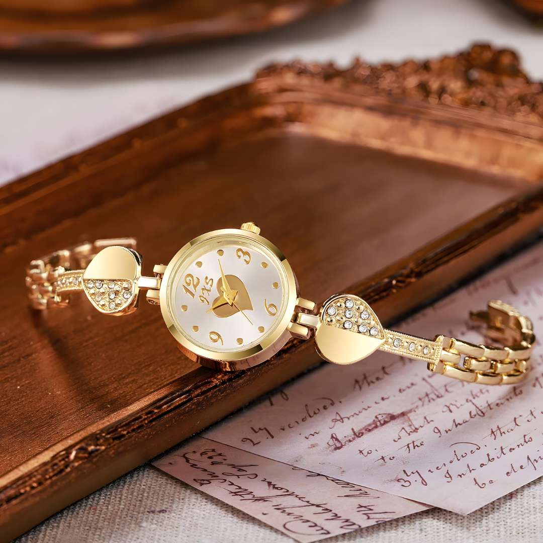Beloved Hearts Bracelet Watch