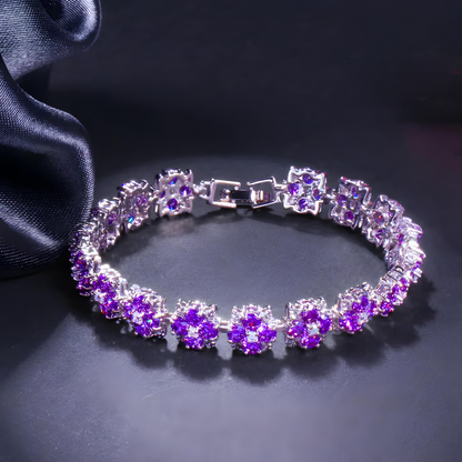 Aria Bloom Tennis Bracelet