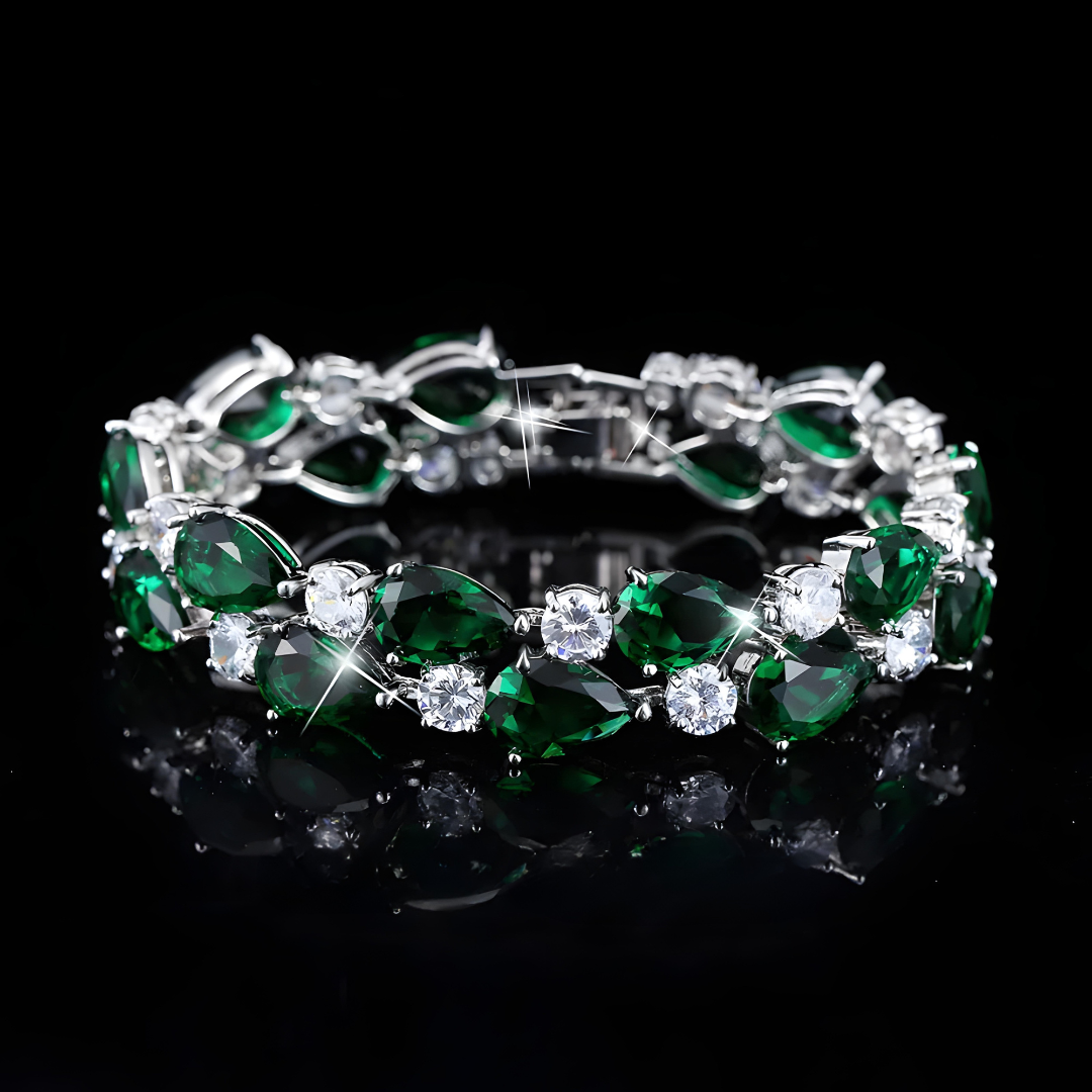 Elisa Teardrop Tennis Bracelet