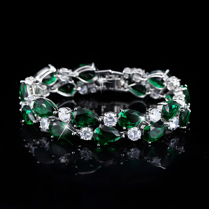Elisa Teardrop Tennis Bracelet