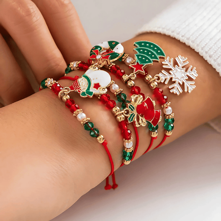 North Pole Treasures Bracelet Stack