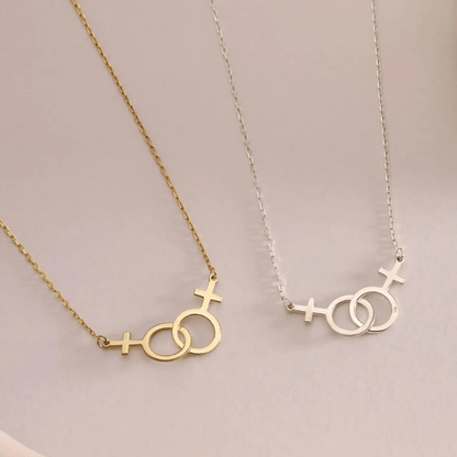 Linked by Love™ Double Venus Necklace