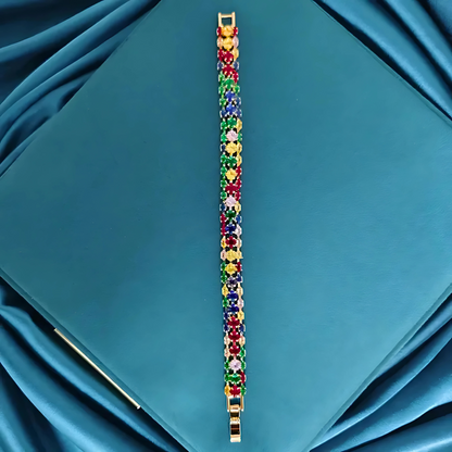 Rainbow Dreams Tennis Bracelet