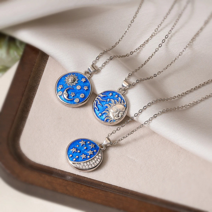 Sapphire Sky Celestial Necklace