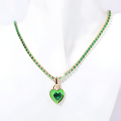 Spectrum of Love Crystal Necklace