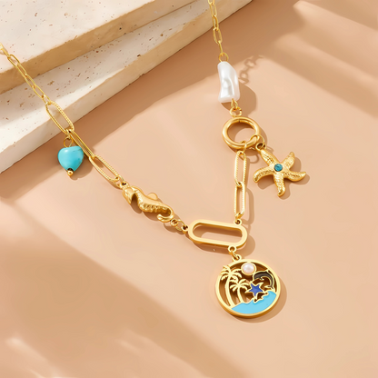 Seaside Story Charm Necklace