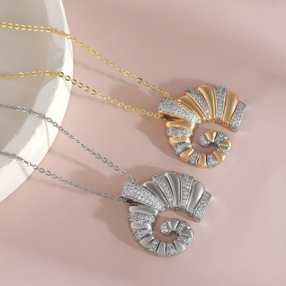 Treasured Conch Shell Necklace