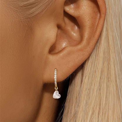 Diana Crown Jewel Hoops