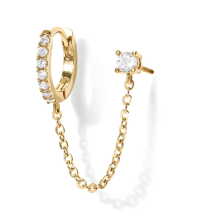 Bonded Beauty Chain Earrings